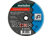 Metabo Flexiamant Super Vágókorong, acél, 125x2,0x22,23mm TF 42 616101000