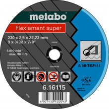 Metabo Flexiamant super Vágókorong 230x2,5x22,23 acél, TF 41 616115000