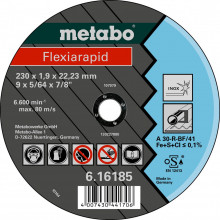 Metabo Flexiarapid Vágótárcsa 125 x 1,6 x 22,23 INOX, TF 41 616182000