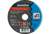 Metabo Flexiarapid Super Vágókorong, acél, 125x1,6x22,23mm TF 41 616192000