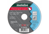 Metabo Flexiarapid Super Vágókorong, inox, 125x1,6x22,23mm TF 41 616222000
