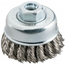 Metabo Fazékkefe, 80x0,5 mm/ M 14, acél, fonatos 623710000