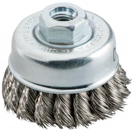 Metabo Fazékkefe, 100x0,5 mm/ M 14, acél, fonatos 623711000 Metabo Fazékkefe, 100x0,5 mm/ M 14, acél, fonatos 623711000