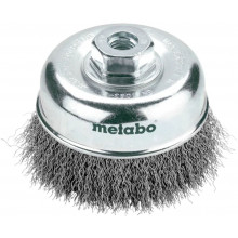 Metabo Fazékkefe, 100x0,3 mm/ M 14, acél, hullámos 623719000