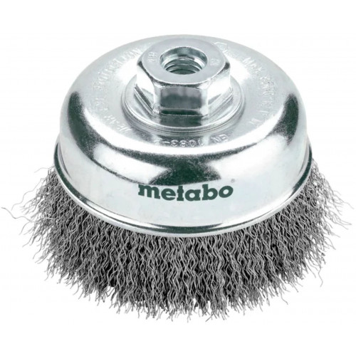 Metabo Fazékkefe, 100x0,3 mm/ M 14, acél, hullámos 623719000