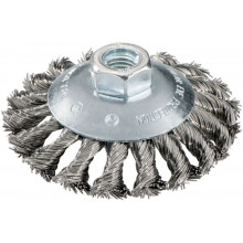 Metabo Körkefe, 100x0,5x10 mm/ M 14, acél, fonatos, hajlított 623803000