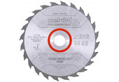 Metabo Precision Cut Wood Professional Körfűrészlap (216x30mm/Z48/WZ/-5°) 628041000