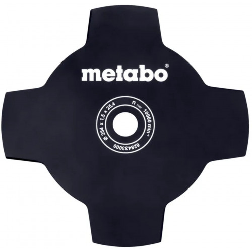 Metabo Fűnyíró kés, 4-szárnyas 628433000 Metabo Fűnyíró kés, 4-szárnyas 628433000