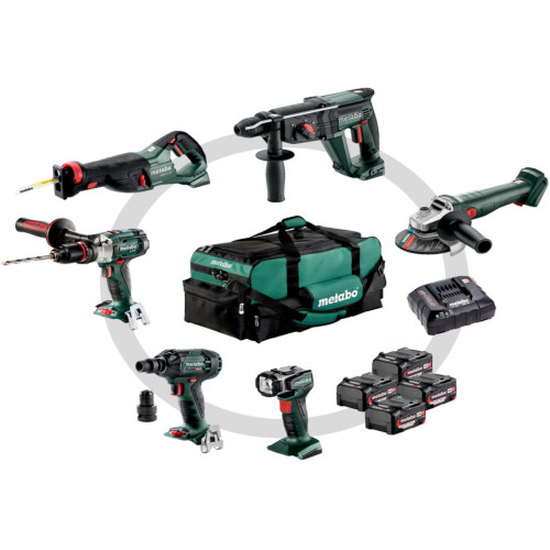 Metabo Combo Set 6.1 Akkus gépszett (18V/4x4,0Ah) szerszámtáska 685211000