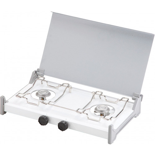 MEVA gáztűzhely RIGA 2 égővel, fedéllel, nagy nyomású 2337
