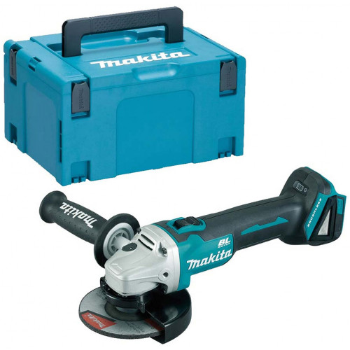 Makita DGA504ZJ Akkus Sarokcsiszoló 125 mm Li-ion 18V, akku és töltő nélkül, Makpac 2