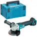 Makita DGA504ZJ Akkus Sarokcsiszoló 125 mm Li-ion 18V, akku és töltő nélkül, Makpac 2