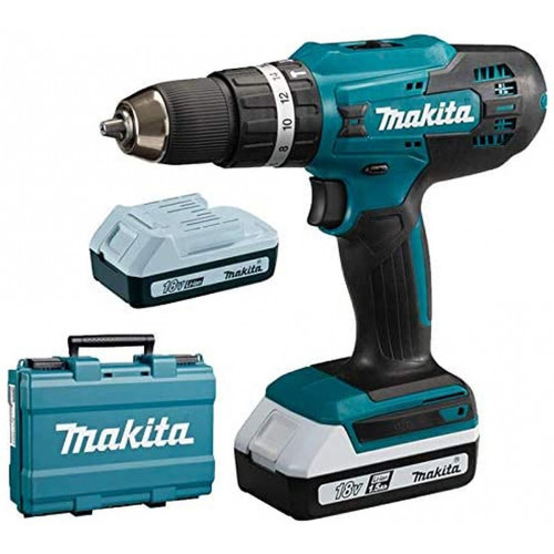 Makita HP488DWE akkus fúró-csavarozó, 2 x 1,5 Ah, 18 V Makita HP488DWE akkus fúró-csavarozó, 2 x 1,5 Ah, 18 V