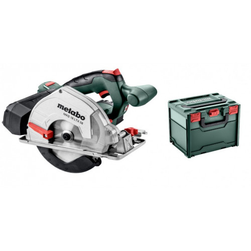 KIÁRUSÍTÁS Metabo 600771840 MKS 18 LTX 58 Akkus kézi körfűrész 18V SÉRÜLT KOFFER