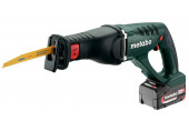 Metabo 602269650 ASE 18 LTX Akkus kardfűrész 18V 2x5.2 Ah, Kufor
