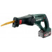 Metabo ASE 18 LTX Akkus kardfűrész (18V/2x5,2Ah) MetaBOX 145 L 602269650