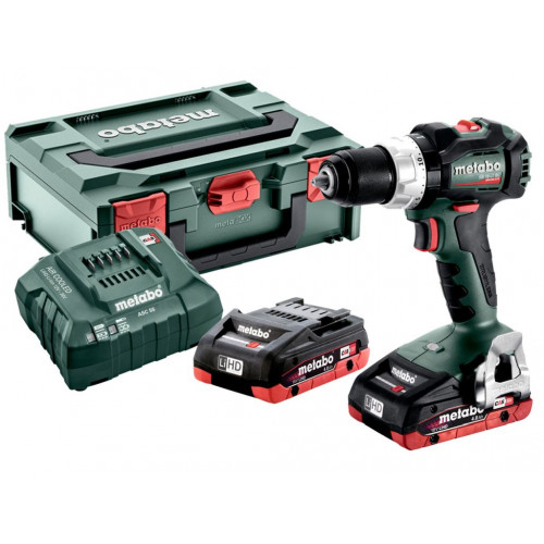 Metabo SB 18 LT BL Akkus ütvefúró-csavarbehajtó (18V/2x4,0Ah/75Nm) MetaBOX 602316800