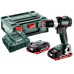 Metabo SB 18 LT BL Akkus ütvefúró-csavarbehajtó (18V/2x4,0Ah/75Nm) MetaBOX 602316800