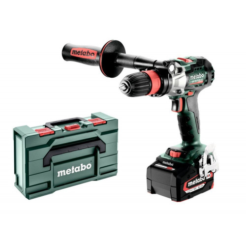 Metabo GB 18 LTX BL Q I Akkus menetfúró (130Nm/18V/2x5,2Ah) MetaBOX 145 L 602362500 Metabo GB 18 LTX BL Q I Akkus menetfúró (130Nm/18V/2x5,2Ah) MetaBOX 145 L 602362500