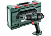 Metabo HG 18 LTX 500 Akkus hőlégfúvó (500°C/18V/akku és töltő nélkül) MetaBOX 610502840