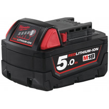Milwaukee M18 B5 Redlithium Li-ion 5.0 Ah Akkumulátor 4932430483