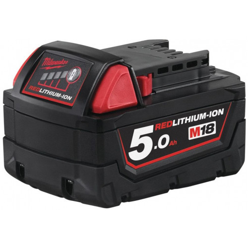 Milwaukee M18 B5 Redlithium Li-ion 5.0 Ah Akkumulátor 4932430483