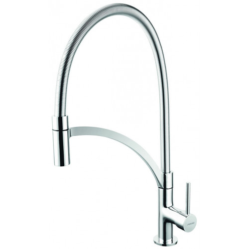 FERRO Maestro konyhai csaptelep kihúzható zuhanyfejjel, króm BMS4 FERRO Maestro konyhai csaptelep kihúzható zuhanyfejjel, króm BMS4
