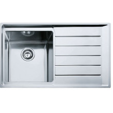 Franke Neptun NPX 611/2 Rozsdamentes mosogató, 860 x 510 mm 101.0068.368