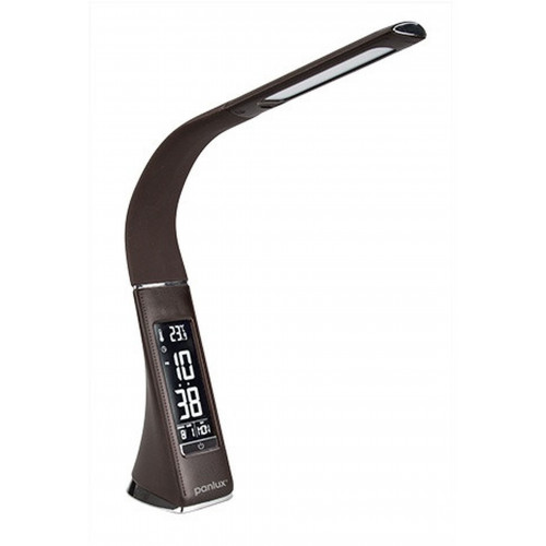 PANLUX LORD LED asztali lámpa, barna bőr - semleges PN15100002 PANLUX LORD LED asztali lámpa, barna bőr - semleges PN15100002