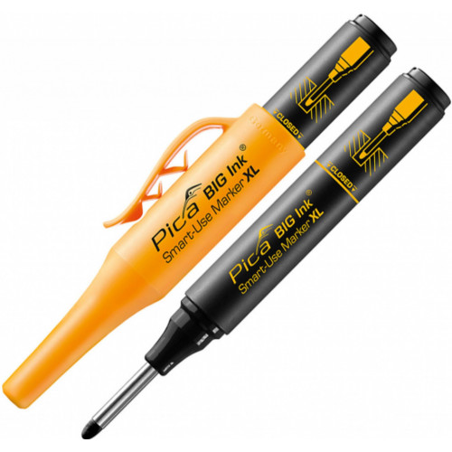 Pica Big Ink - Permanens tintás marker, fekete 170/46 Pica Big Ink - Permanens tintás marker, fekete 170/46
