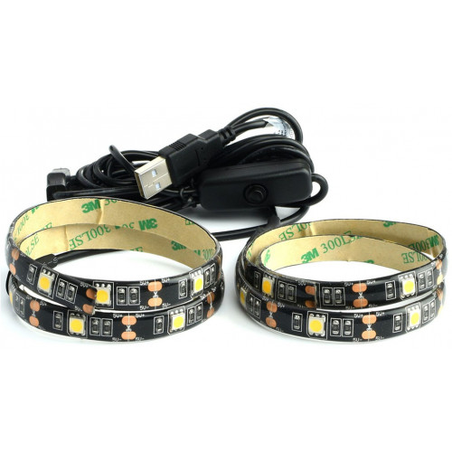 RETLUX RLS 101 USB LED csík, fehér hideg, 30 LED 50004562 RETLUX RLS 101 USB LED csík, fehér hideg, 30 LED 50004562