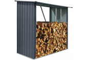 Riwall PRO RMWS 3x7 Anthracite Tüzifatároló 2 x 1,5 m WS-B1-A