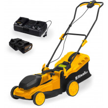 Riwall PRO RALM 4020i SET – akkus fűnyíró + akkumulátor és gyorstöltő AM18E2601023B