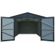 Riwall PRO RMCG 20x10 Anthracite - garázs 6 x 3 m nyeregtetővel, antracit színű CG-K2010