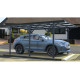 Riwall PRO RMCP 16 x 10 antracit - Riwall alumínium kocsibeálló ( 5 x 3 m) CH500-GT