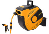 Riwall PRO RWHR 27 SET automata tömlődob locsolótömlővel, 27 m RACC00086