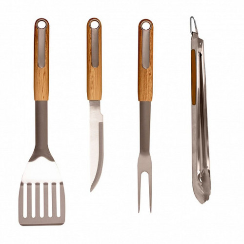 Riwall PRO RBBQ 4W SET 4-részes prémium grillkészlet, rozsdamentes acél RACC00132