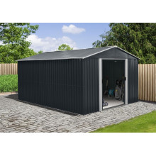 Riwall PRO RMSA 12x10 Anthracite Fém kerti ház 3 x 3,7 m SD-X1210-H170C-A