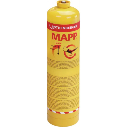 Rothenberger MAPP Gas Speciális gázkeverék 750 ml 035521-C Rothenberger MAPP Gas Speciális gázkeverék 750 ml 035521-C
