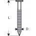 BOSCH Gömbölyűfejű szalagszeg, SN21RK 90RG 2608200038