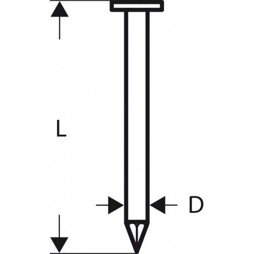 BOSCH Gömbölyűfejű szalagszeg, SN21RK 60 2608200028