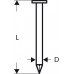 BOSCH Gömbölyűfejű szalagszeg, SN21RK 60 2608200028