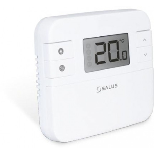 SALUS RT310 digitális fali szobatermosztát, 0-230 V, 0,25 °C, 3 A SALUSRT310