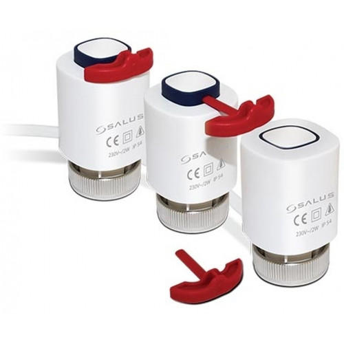 SALUS T30NC termoelektromos szelepmozgató, 24V, M30 x 1,5 SALUST30NC-24V