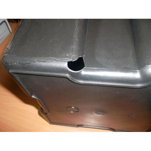 KIÁRUSÍTÁS SAPHO Simple Line szögletes szemetes kosár, 30 l GAQ030 SÉRÜLT