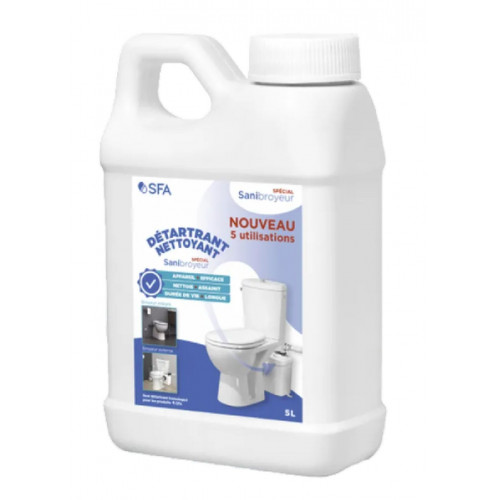 SFA SANIBROY VÍZKŐOLDÓ Tisztító és vízkőoldó szivattyúkhoz 5 l