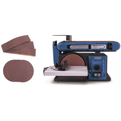 SCHEPPACH BTS 800 VARIO Multifunkciós asztali szalag- és homlokcsiszoló 5903313901