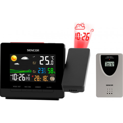 SENCOR SWS 5400 meteorológiai állomás 35054040 SENCOR SWS 5400 meteorológiai állomás 35054040