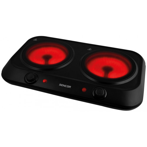 SENCOR SCP 2263BK két főzőlapos infravörös rezsó 41009867