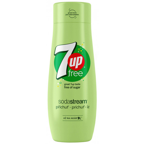 SODASTREAM 7UP Free ízű szörp 9 liter italhoz, 440 ml 42004024